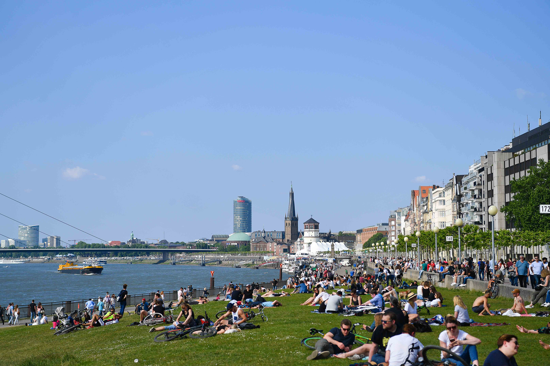 Düsseldorf am Rhein